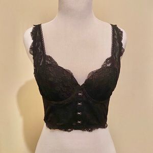 VS Dream Angels Demi Bustier Longline Bra